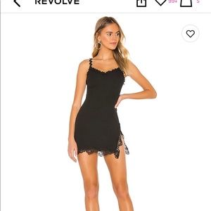 Revolve superdown bleu mini dress